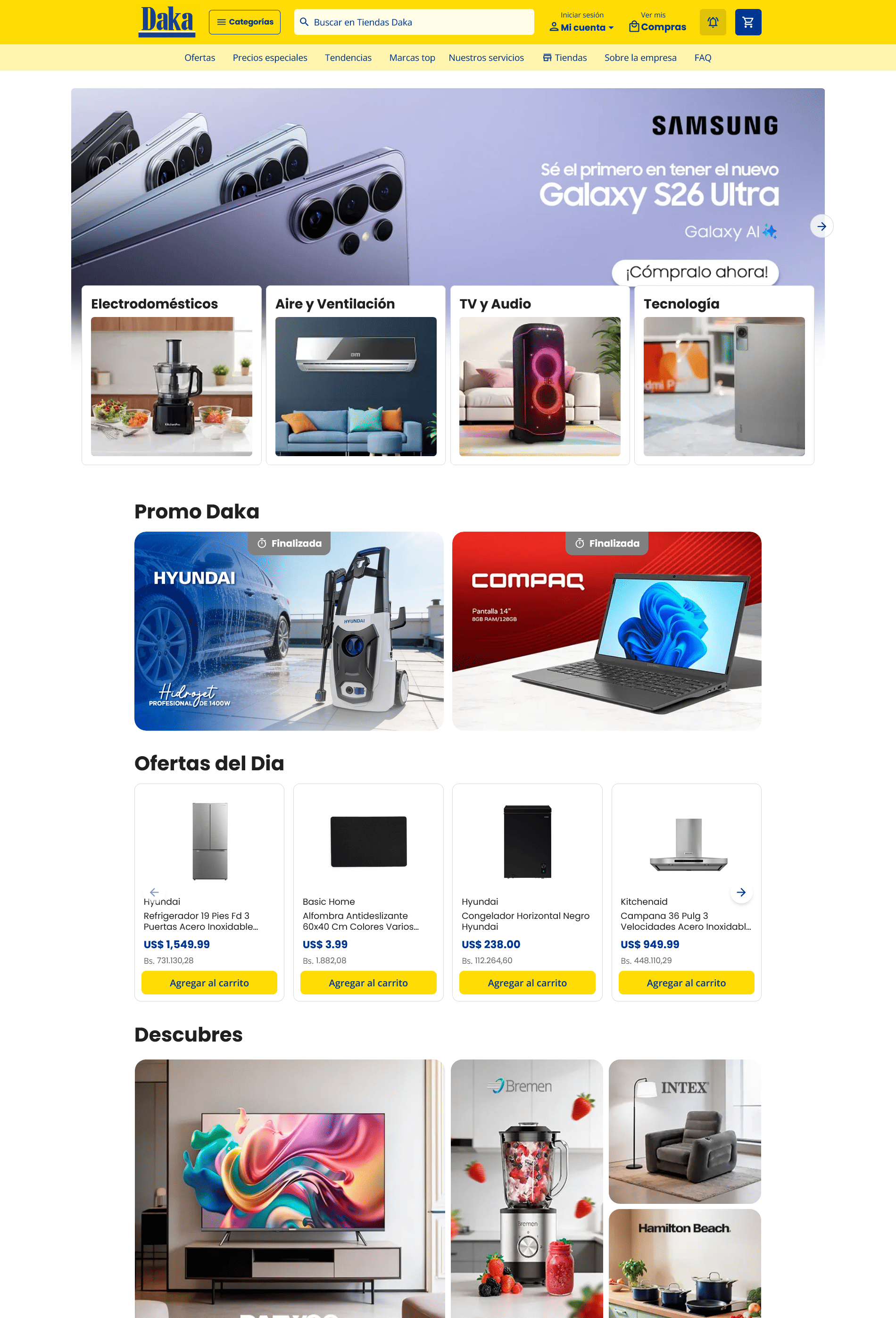 Tiendas Daka E-Commerce screenshot 1