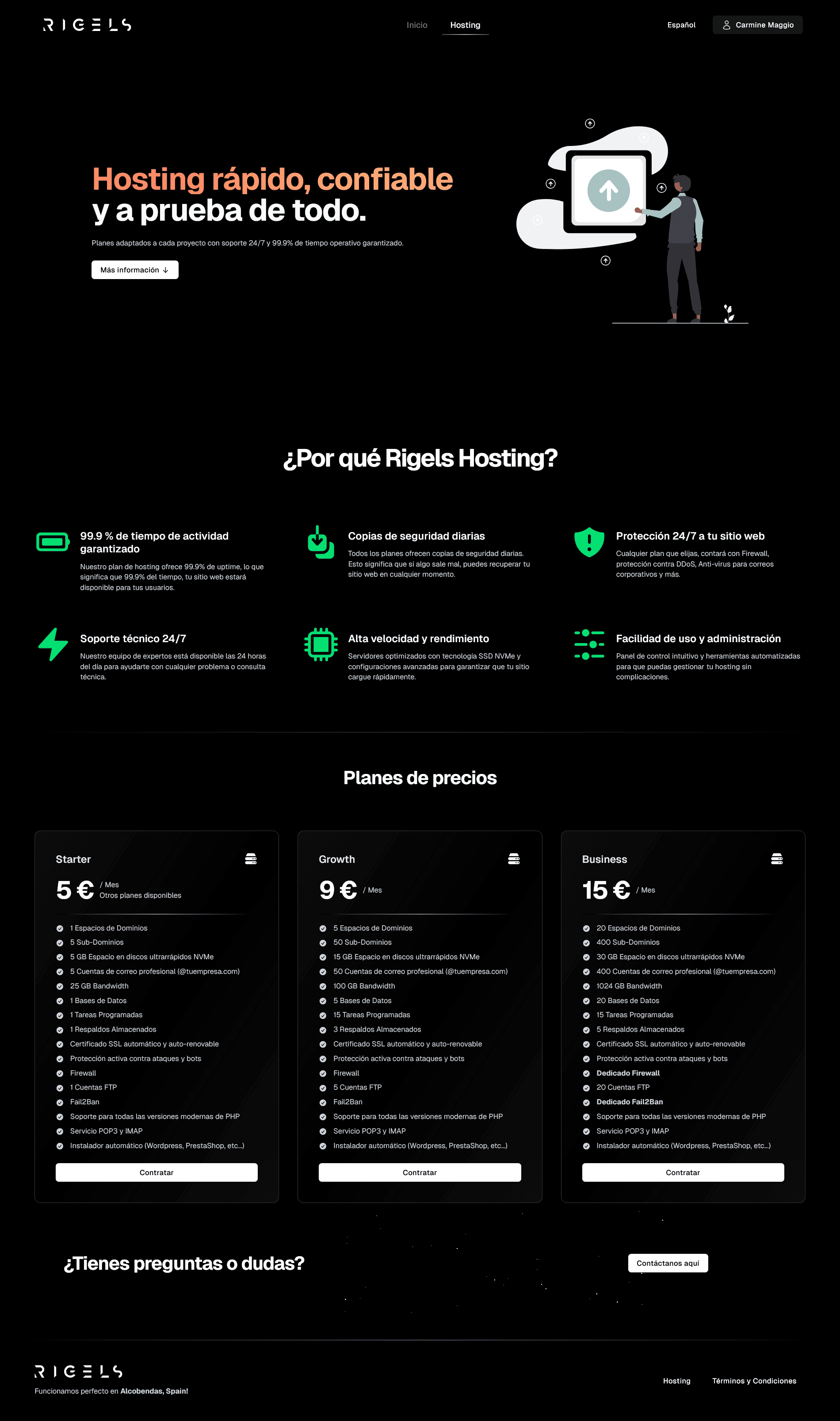 Rigels.io screenshot 2